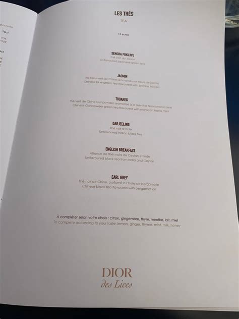 dior homme st tropez|Dior des lices menu.